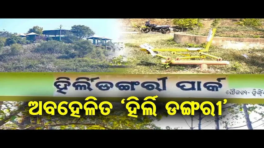 ଅବହେଳିତ 'ହିର୍ଲି ଡଙ୍ଗରୀ ପାର୍କ’