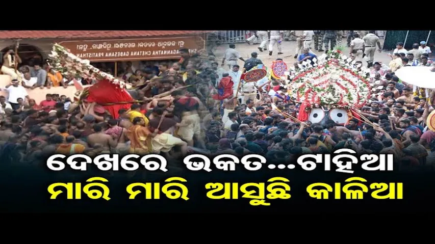 ଦେଖରେ ଭକତ...ଟାହିଆ ମାରି ମାରି ଆସୁଛି କାଳିଆ  || Pahandi || Bahuda Jatra ||  Puri Jagannath Dham || OR