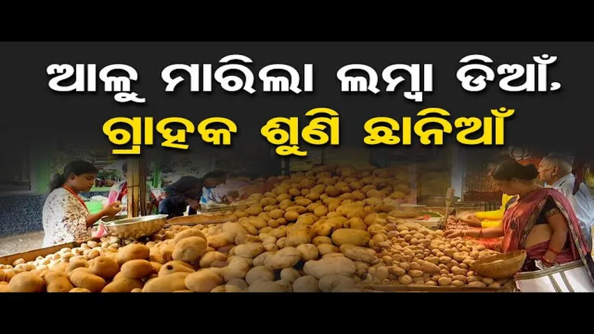 ଆଳୁ ମାରିଲା ଲମ୍ବା ଡିଆଁ, ଗ୍ରାହକ ଶୁଣି ଛାନିଆଁ | Odisha Reporter