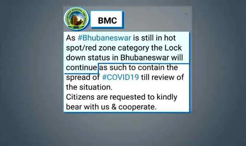 ଭୁବନେଶ୍ୱରରେ ବଳବତ୍ତର ରହିବ ଲକ୍‌ଡାଉନ୍‌ କଟକଣା