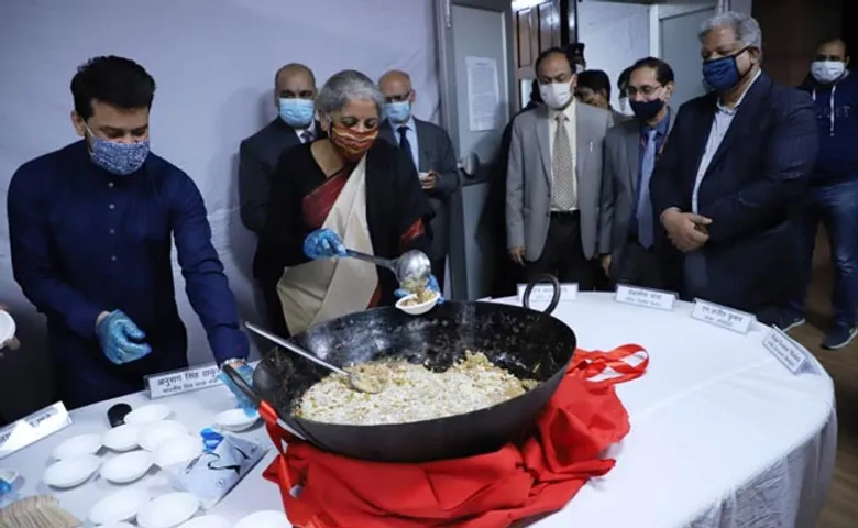 ବଜେଟ୍ ପୂର୍ବରୁ ହାଲୱା ସେରେମନି