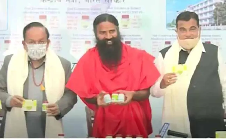 କରୋନାର ନୂଆ ଔଷଧ ଆଣିଲେ ବାବା ରାମଦେବ