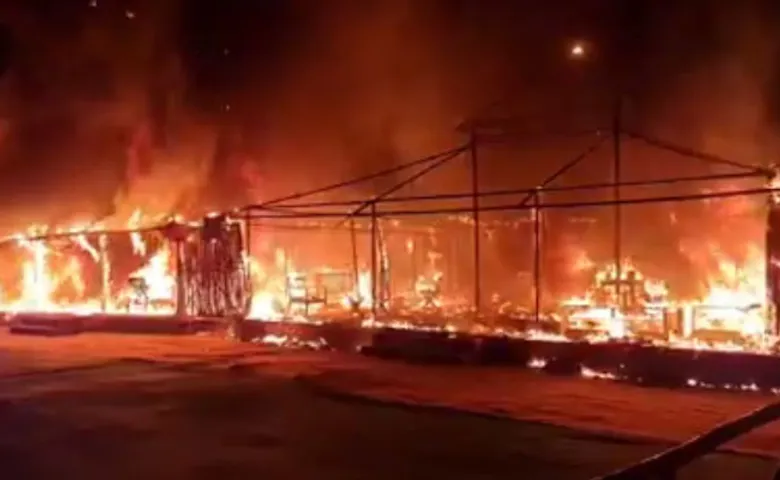 ଇକୋ ରିଟ୍ରିଟରେ ଭୟଙ୍କର ଅଗ୍ନିକାଣ୍ଡ, ଅଳ୍ପକେ ବର୍ତ୍ତିଲେ ଆଇପିଏସ୍‌ ଦମ୍ପତି