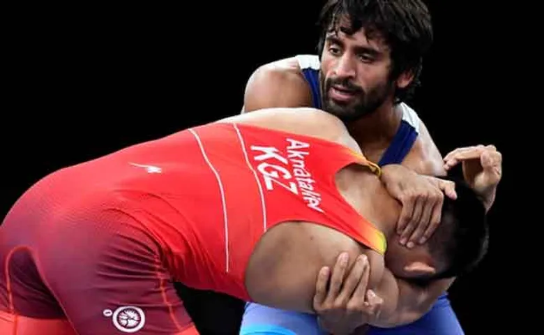 ଟୋକିଓ ଅଲିମ୍ପିକ୍ସ: ସେମିରେ ବଜରଙ୍ଗ ପୁନିଆ