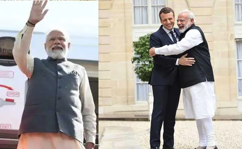 ଭାରତ ଫେରିଲେ ମୋଦି, ଶେଷ ଦିନରେ ଫ୍ରାନ୍ସ ରାଷ୍ଟ୍ରପତିଙ୍କୁ ଭେଟିଲେ