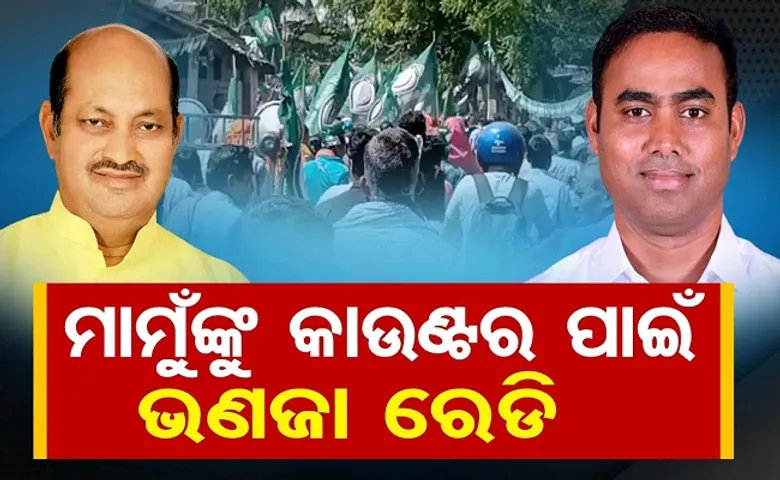 ମାମୁଙ୍କୁ କାଉଣ୍ଟର ପାଇଁ ଭଣଜା ରେଡି