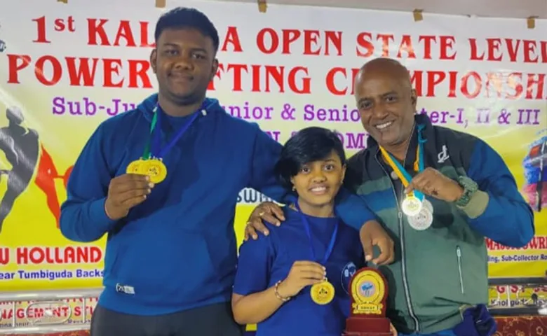 ୩ ଗୋଲ୍ଡ ମେଡାଲିଷ୍ଟ: ବାପା-ପୁଅ ଓ ଝିଅ