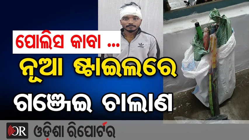 ଗଞ୍ଜେଇ ଚାଲାଣରେ ନୂଆ ଟ୍ରେଣ୍ଡ,ଦୁଇ ଗଞ୍ଜେଇ ବେପାରୀ ଗିରଫ |Plastic Bat & School Bag Used for Ganja Smuggling