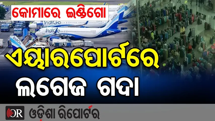 ଇଣ୍ଡିଗୋ ଫ୍ଲାଇଟ୍ କ୍ୟାନ୍ସଲ୍ ପରେ ଦିଲ୍ଲୀ ଏୟାରପୋର୍ଟରେ ଅଭାବନୀୟ ଦୃଶ୍ୟ | Indigo Flight Cancelled! |Delhi |OR