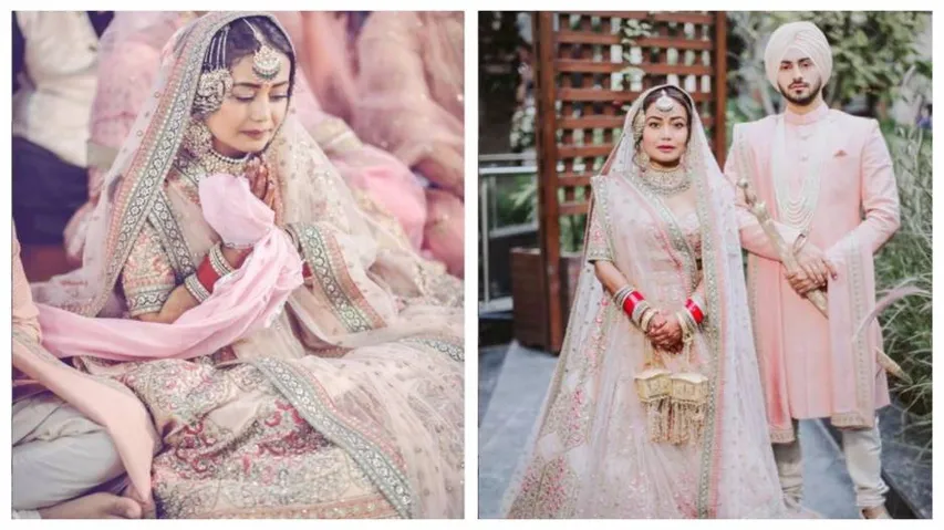 ‘ଡ୍ରିମ୍‌’ ୱେଡିଂ ଲେହେଙ୍ଗାକୁ ନେଇ ମୁହଁ ଖୋଲିଲେ ନେହା, କହିଲେ କିଏ କରିଥିଲେ ଗିଫ୍ଟ...