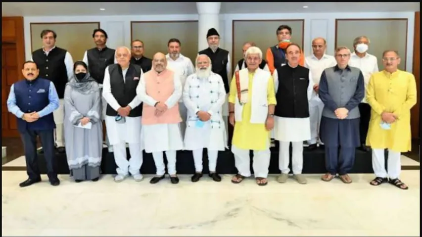 ଜାମ୍ମୁ-କାଶ୍ମୀର ନେଇ ସର୍ବଦଳୀୟ ବୈଠକ ଶେଷ, ଦିଲ୍ଲୀଠାରୁ ଦିଲ୍‌ର ଦୂରତା କମାଇବାକୁ ମୋଦିଙ୍କ ଅହ୍ୱାନ୍‌