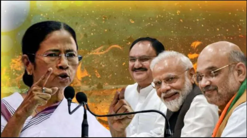 ପ୍ରଧାନମନ୍ତ୍ରୀଙ୍କ ବାତ୍ୟା ସମୀକ୍ଷା ବୈଠକରେ ମମତାଙ୍କ ଅଜବ ଆଚରଣ, ନିନ୍ଦା କଲେ ଅମିତ ଶାହ - ଜେପି ନଡ୍ଡା
