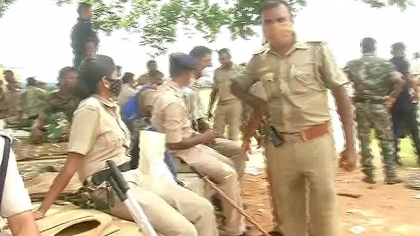 ପୋଲିସ ଉପସ୍ଥିତିରେ ଆଜିଠୁ ପୁଣି ଖରସ୍ରୋତା ପାନୀୟ ଜଳ ପ୍ରକଳ୍ପ କାମ ଆରମ୍ଭ