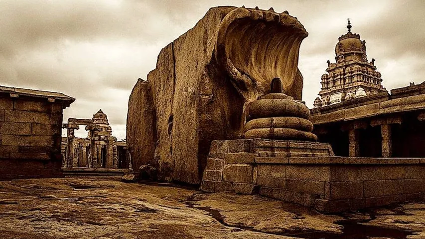 Mysterious temple of India
