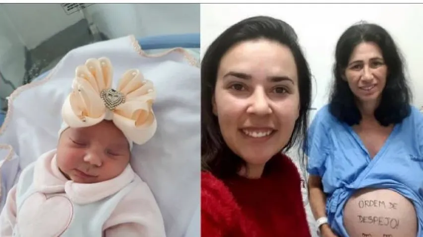 woman gives birth to her own granddaughter
