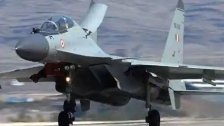 Sukhoi Su-30 MKI fighter aircraft