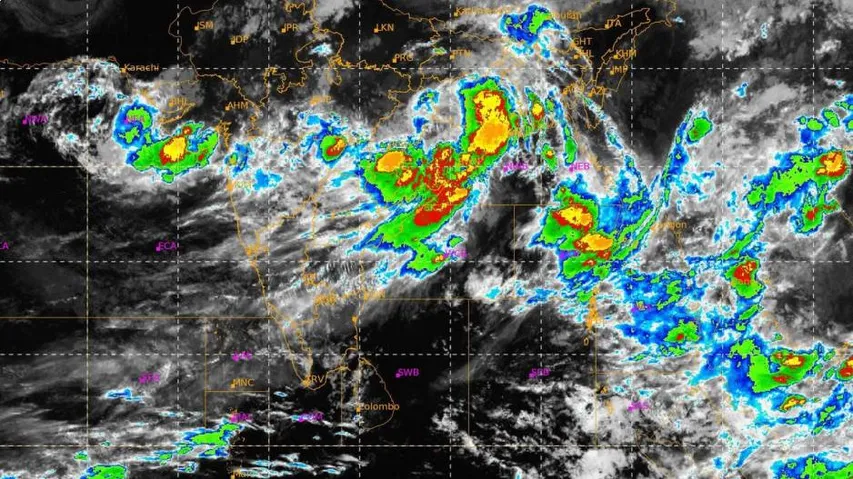 Deep Depression moved West-North Westwards