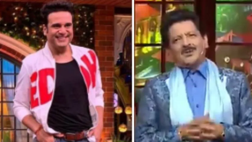 Krushna Abhishek and Udit Narayan