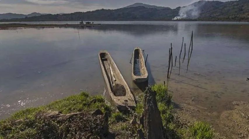 Mysterious lake of India