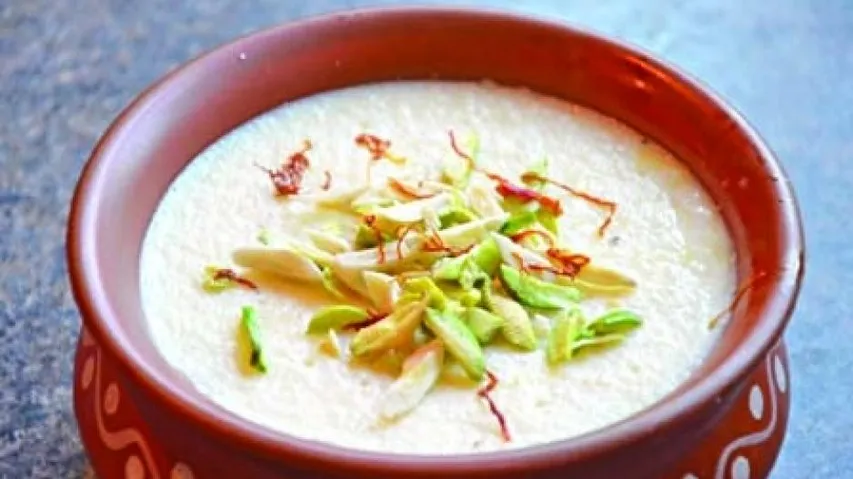 ‘badam Firni’ recipe