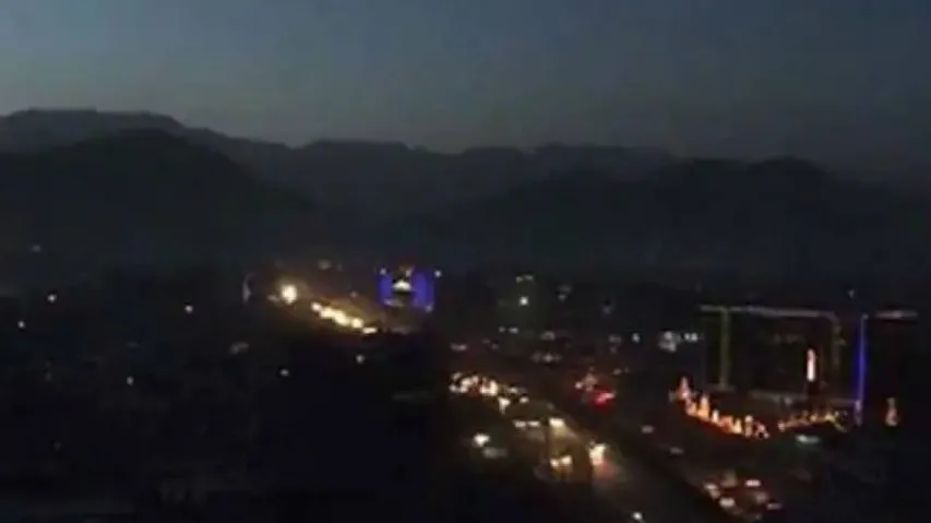blackout in Kabul 