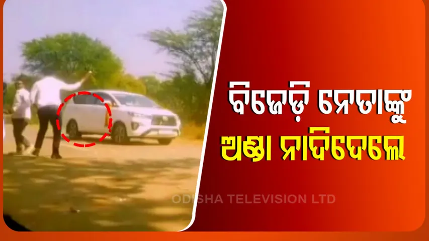 Hurl Eggs at BJD Leaders