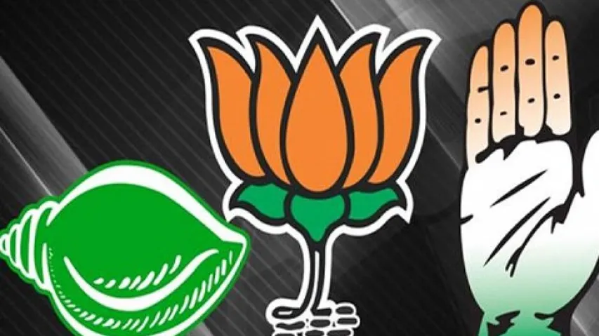 Congress BJD BJP