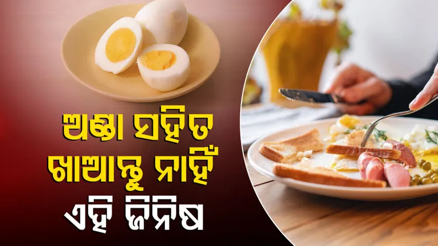 Don't eat this thing with egg