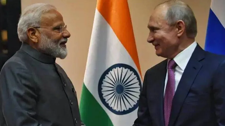 PM Modi Talk With Putin