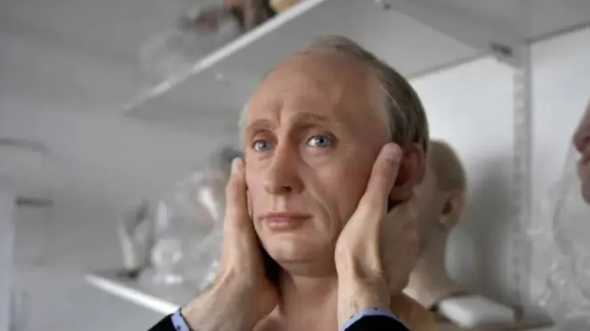 Putin wax Statue