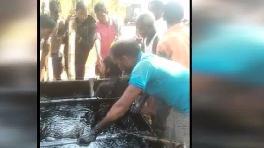 Three children were seriously injured