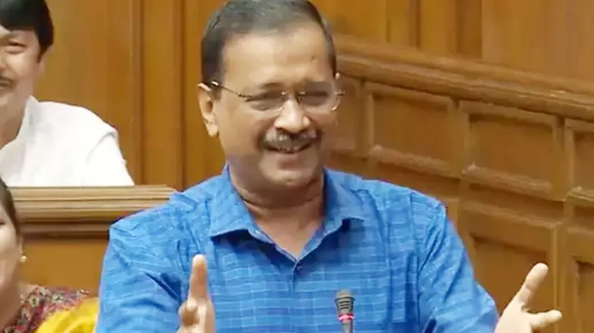 Arvind Kejriwal targets bjp