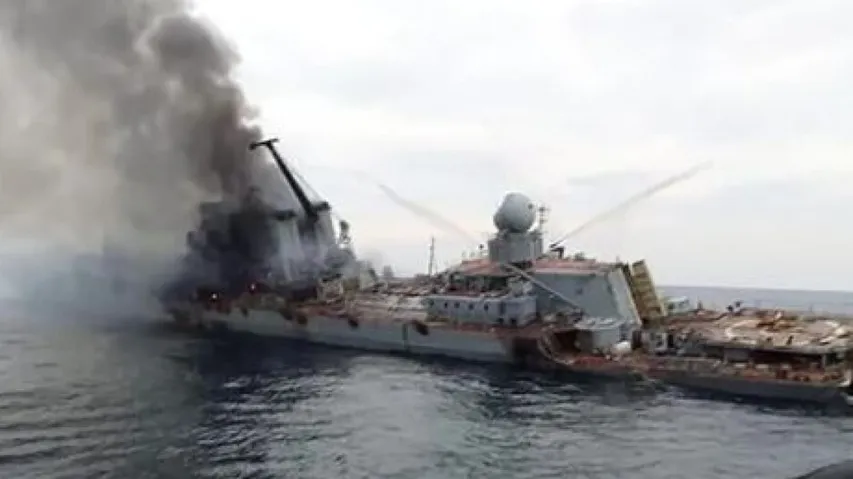 russian flagship Moskva