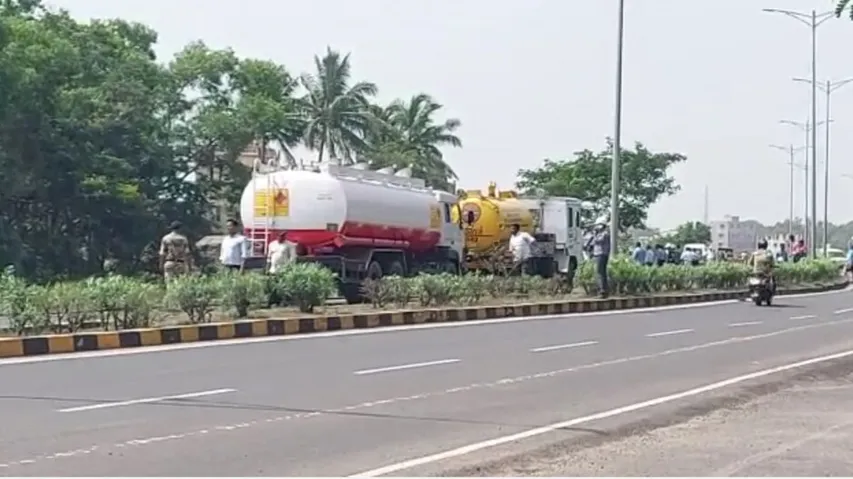 IOCL's crude oil pipeline bursts near IOCL township in Paradip