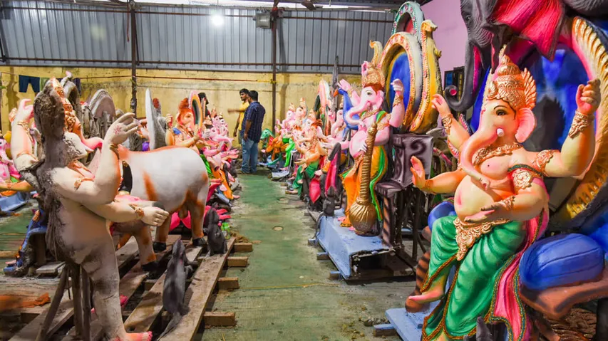 Last touch by artisans