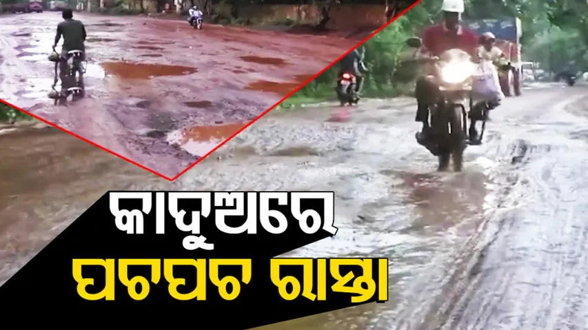 Dilapidated road condition