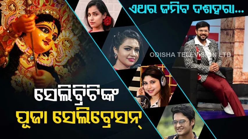 Odia Celebrities Durga Puja Celebration