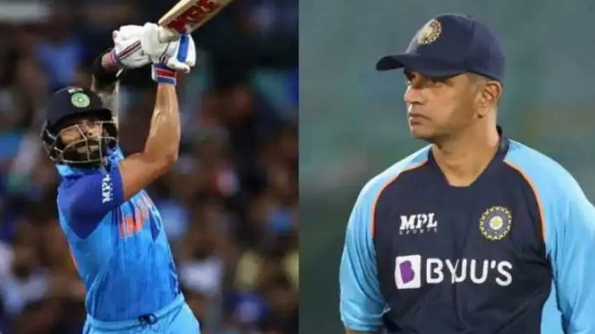 Virat Kohli & Rahul Dravid