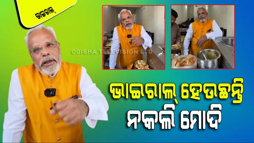 PM Narendra Modi Look Alike Sells Chat