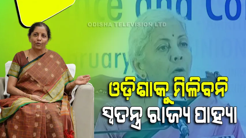 Nirmala Sitaraman like Sambalpuri Saree