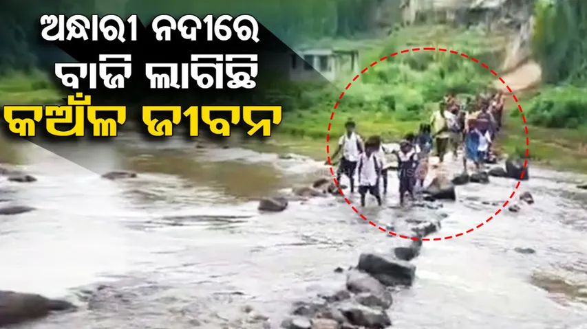 Children risk their lives