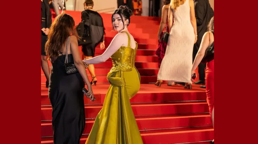 Aastha shah got chance to walk on cannes film festival red carpet