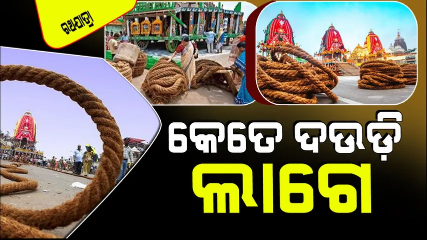 Ratha Jatra 2024 know the name of ratha rope