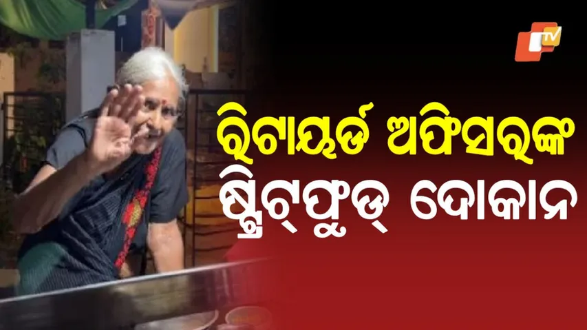 Army veteran runs food stall