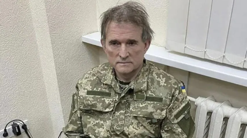 Putin Close Ally Viktor Medvedchuk Deatined