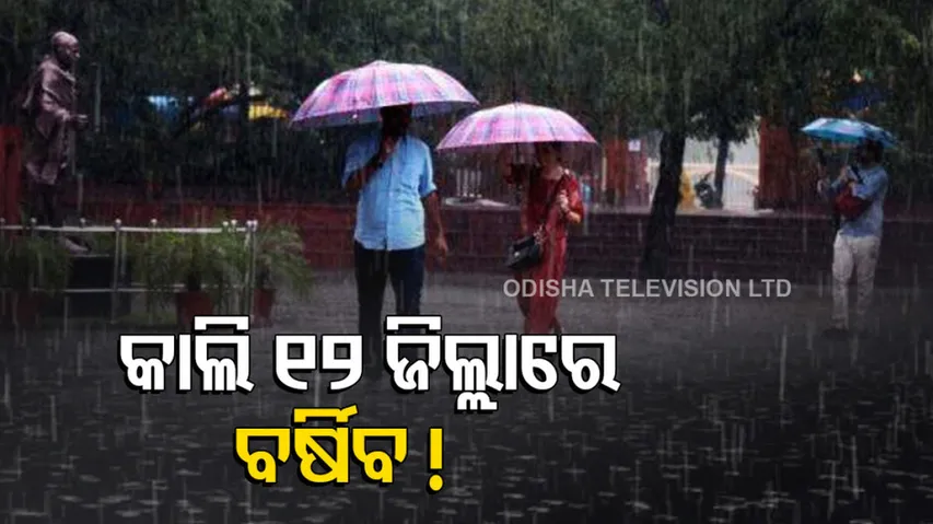 Heavy Rainfall Likely In 12 Districts Of Odisha 