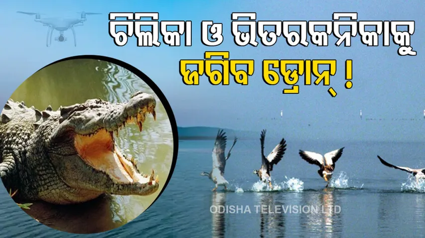 Drones to Guard Chilika Lake