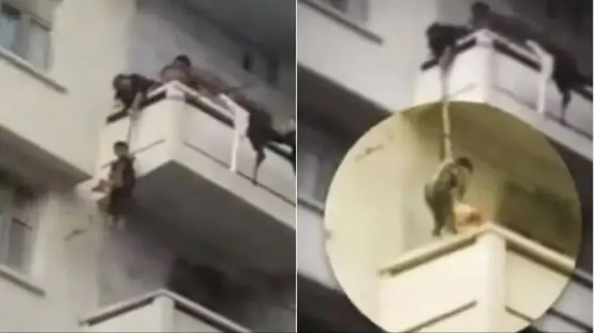 ବିଲେଇ ପାଇଁ ନିଜ ନାତିକୁ ୫ ମହଲା କୋଠାରୁ ତଳକୁ ଲଟକାଇଲେ ବୃଦ୍ଧା !