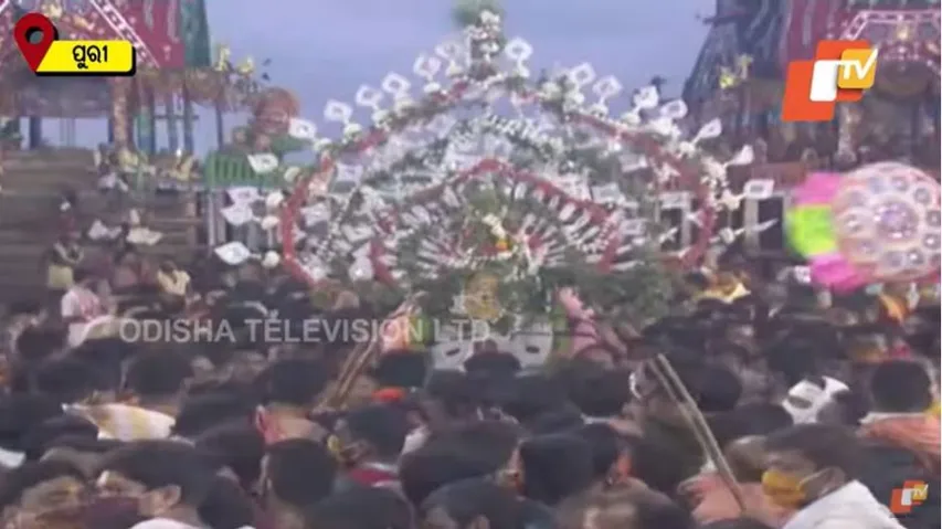 ଆଡ଼ପ ମଣ୍ଡପକୁ ବିଜେ କଲେ ତିନି ଠାକୁର