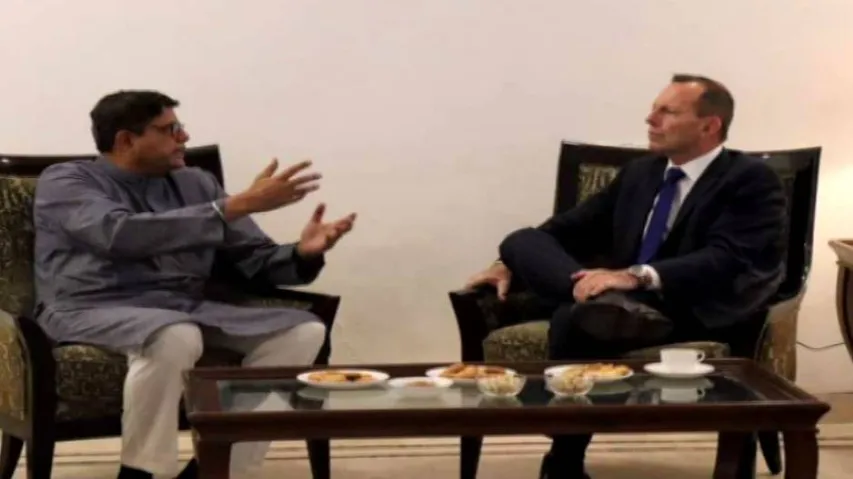 ବୈଜୟନ୍ତଙ୍କୁ ଭେଟିଲେ ଅଷ୍ଟ୍ରେଲିଆର ପୂର୍ବତନ ପ୍ରଧାନମନ୍ତ୍ରୀ ଟୋନି ଆବଟ୍